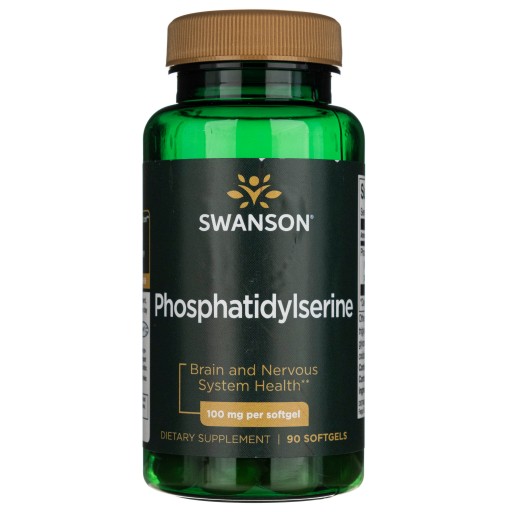 Swanson Fosfatydyloseryna 100 mg Układ Nerwowy 90k