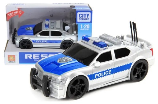 RADIOWÓZ POLICJA SAMOCHÓD POLICYJNY DŹWIĘK ŚWIATŁA