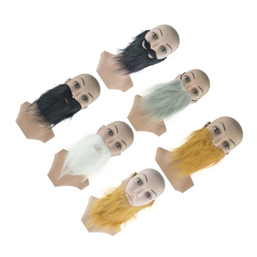 Prom Props Party Face Beard Adults