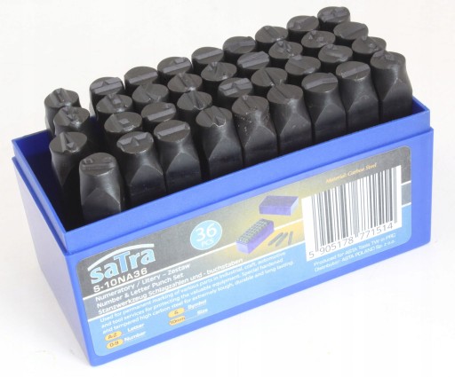 ZNACZNIKI NUMERATORY NUMERATOR LITERY CYFRY 10mm