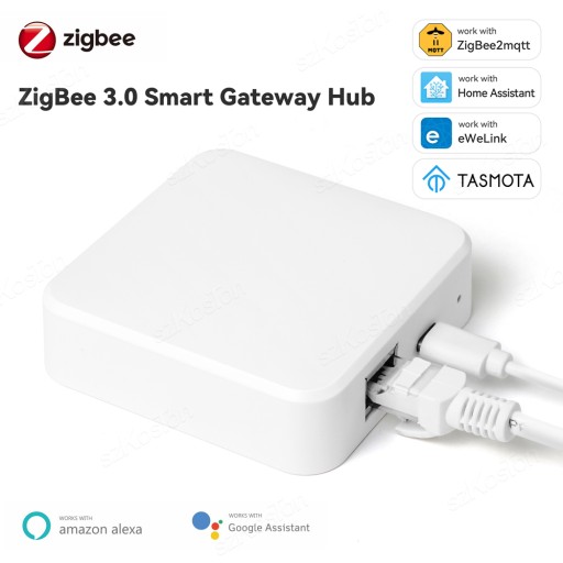 Smart Zigbee 3.0 Wired Gateway Hub RJ45 Ethernet