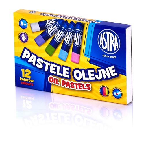 PASTELE OLEJNE Astra 12 kolorów