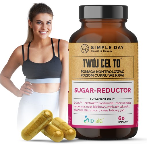 SUGAR REDUCTOR - ID-alG- ekstrakt z wodorostu -metabolizm węglowodanów