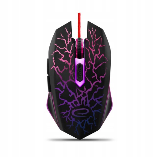MYSZ MYSZKA DLA GRACZY 6D LED USB GAMING ŚWIECĄCA