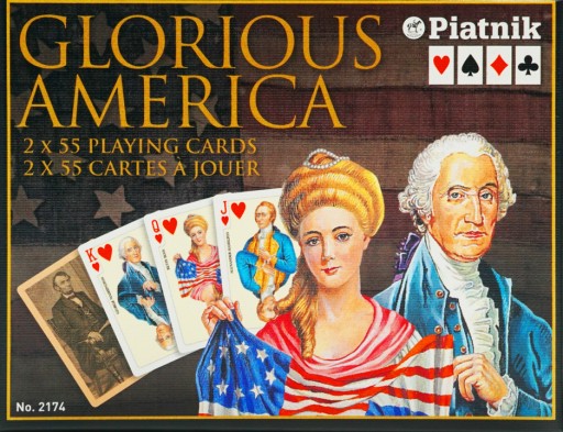 KARTY DO GRY PIATNIK LUX GLORIOUS AMERICA