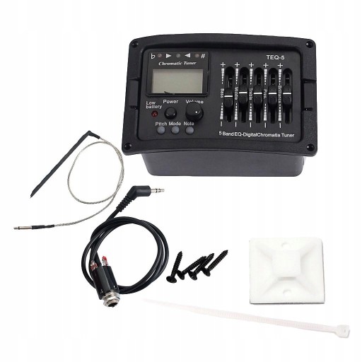Gitara akustyczna Pickup Equalizer Piezo Pickup