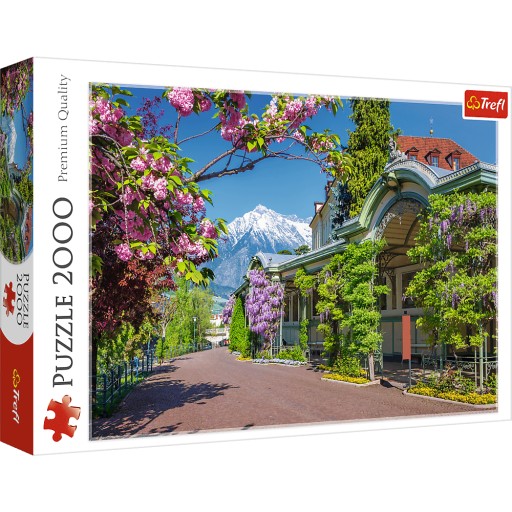 PUZZLE 2000 MERANO WŁOCHY GÓRY ALPY TREFL