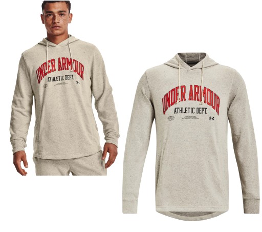 BLUZA MĘSKA UNDER ARMOUR Z KAPTUREM SPORTOWA XXL