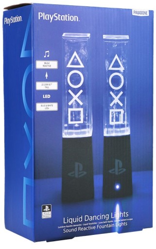Zestaw Reagujących na Dźwięk Lampek Przepływowych Playstation (2 szt)