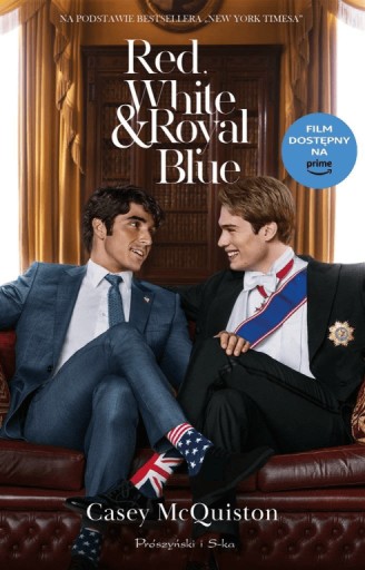 Red White&Royal Blue w.filmowe Casey McQuiston