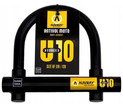 ZAPIĘCIE U-LOCK AUVRAY U-FORCE 10 120 X 120 MM 18 MM BOLEC