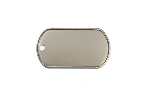 BLASZKA NIEŚMIERTELNIKA - CZYSTA - DOG TAG - STAL