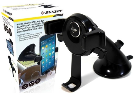 DUNLOP UCHWYT NA TELEFON SAMOZACISKOWY AUTOBLOKADA