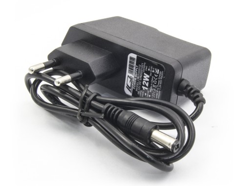 ZASILACZ STABILIZOWANY IMPULSOWY 12V 1A 12W WTYK WTYKOWY IQEPE
