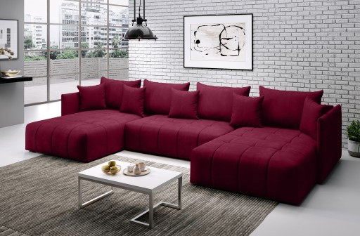 ASPEN U NAROŻNIK SOFA ROGÓWKA DUŻY FUNKCJA SPANIA