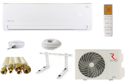 Klimatyzacja Klimatyzator Rotenso Roni 2,6kw Samodzielny Zestaw Montaż