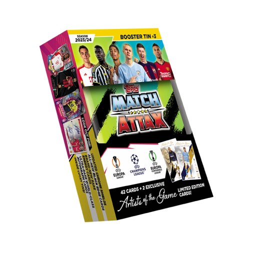 Karty piłkarskie Match Attax Puszka Mini 2023/24 Możliwy wybów koloru Topps