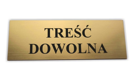 TABLICZKA na drzwi do hotelu jadalnia kuchnia łazienka TREŚĆ DOWOLNA 20x7cm