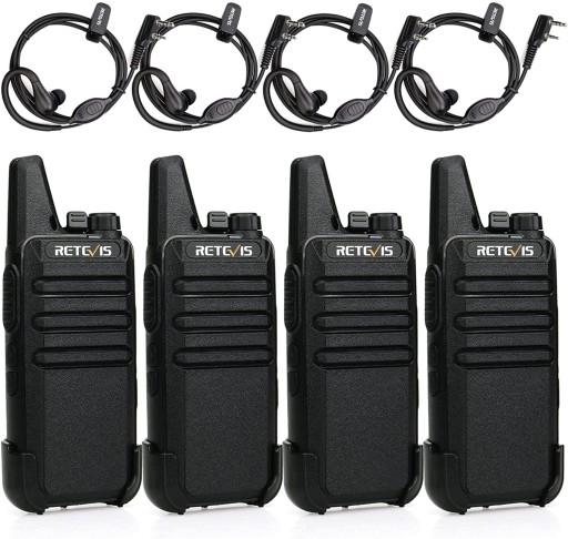 Retevis RT622 Walkie Talkie, PMR446 krótkofalówka, Radia CTCSS/DCS, 3KM
