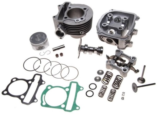 CYLINDER GŁOWICA 200cc SKUTER QUAD ATV GY6 57,4