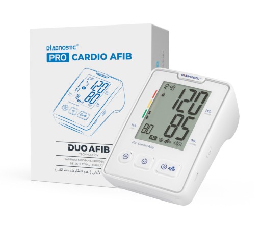 CIŚNIENIOMIERZ AUTOMATYCZNY DIAGNOSTIC PRO CARDIO AFIB