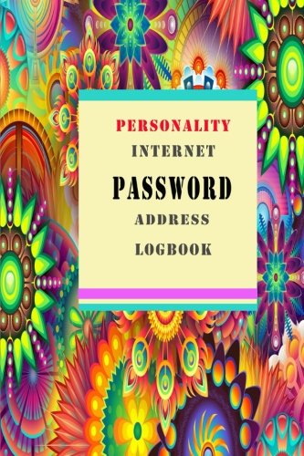 Parker, Alex Personality Internet Password Address Log Book: Prevent Loss o
