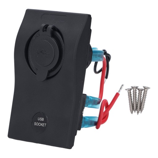 Gniazdo USB RV 12V 5V 1A 5V 2.1A podwójne porty gniazdo ładowarki do J9