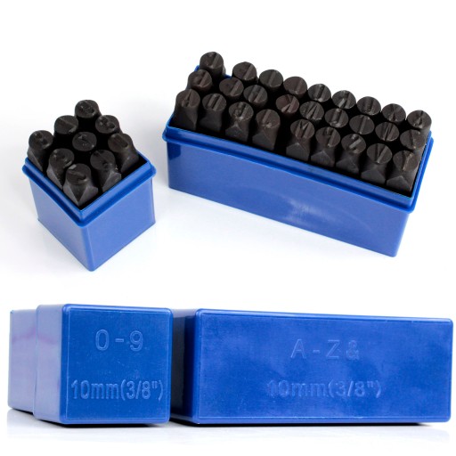 ZNACZNIKI NUMERATORY NUMERATOR LITERY CYFRY 10mm