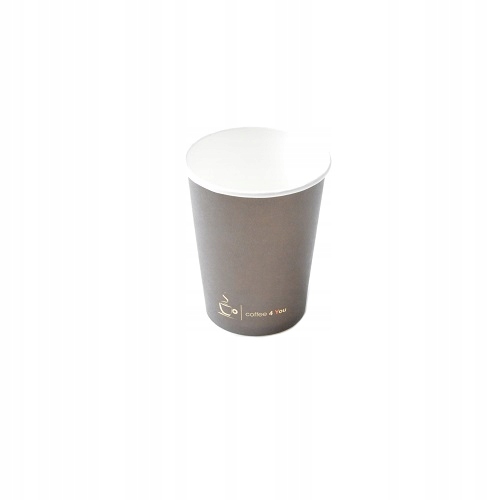 Kubki papierowe Brązowe Coffee4You 400ml 50szt.