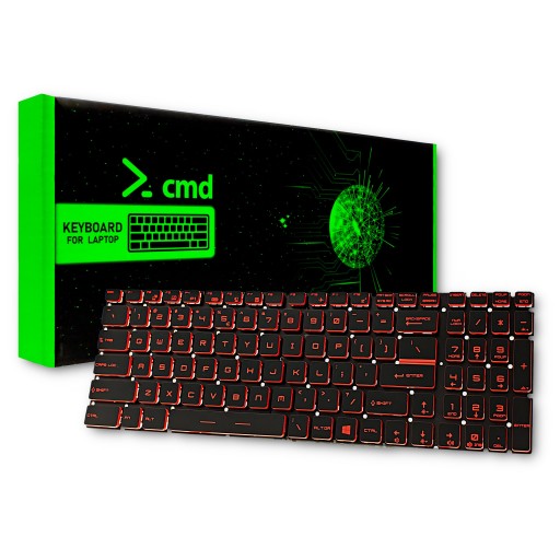 KLAWIATURA DO MSI MS-16JF MS-16P5 / LED RED