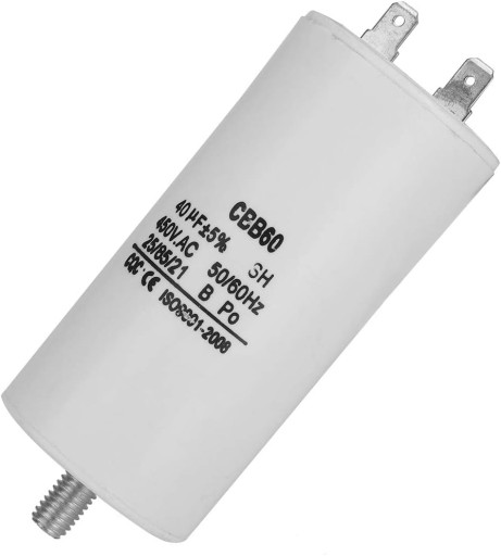 kondensator rozruchowy silnika, CBB60 450 V 40 uf kondensator do