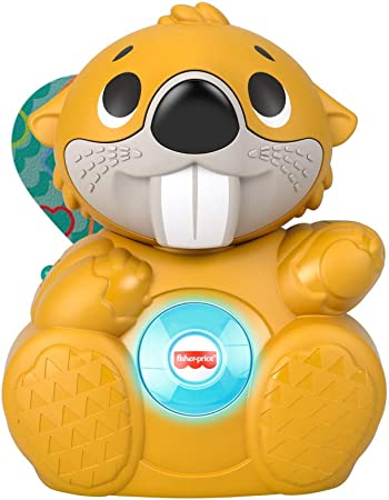 FISHER-PRICE BÓBR ZABAWKA INTERAKTYWNA BLINKILINKIS JĘZYK NIEMIECKI