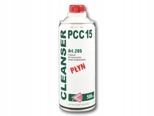 CLEANSER PCC 15 500 ml. PŁYN ART.205 MICROCHIP