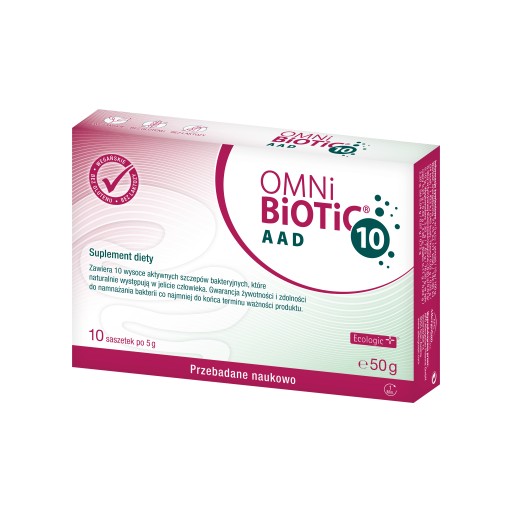 OMNi-BiOTiC 10 AAD – probiotyk w trakcie i po antybiotykoterapii