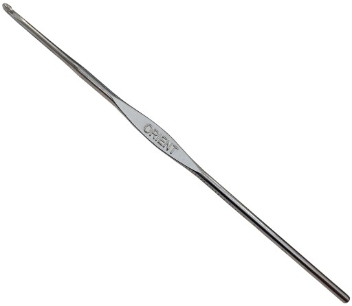 Szydełko cienkie metalowe / nr 4 / ORIENT 1,6 mm
