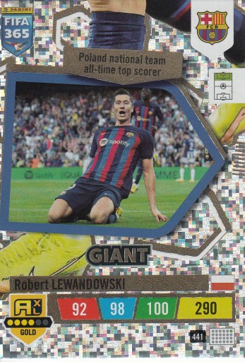 FIFA 365 2023 GIANT Robert Lewandowski 441