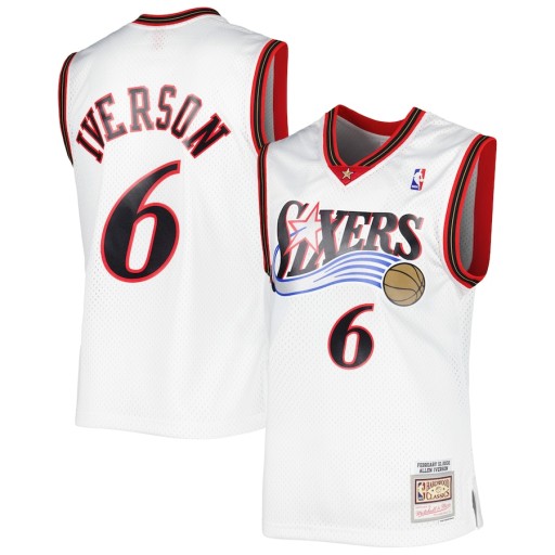 Koszulka do koszykówki Allen Iverson Philadelphia 76ers