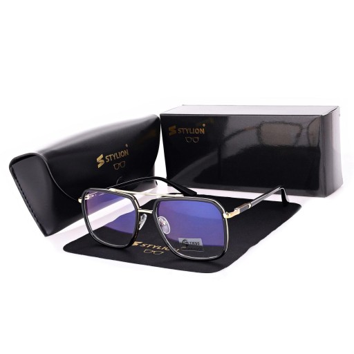 PILOTKI Okulary Zerówki do KOMPUTERA Blue Light UV OPRAWKI Flexy UNISEX