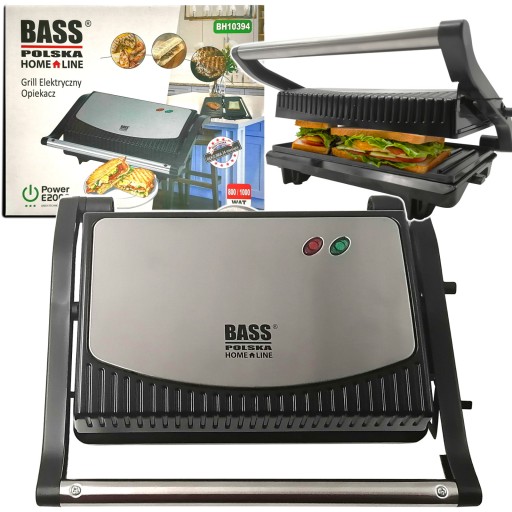 OPIEKACZ TOSTER KANAPEK PANINI GRILL ELEKTRYCZNY
