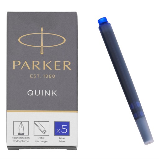 Parker * naboje do pióra * różne kolory * 5 szt