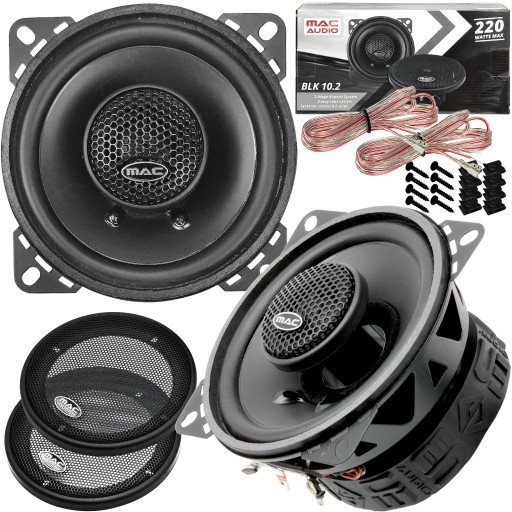 GŁOŚNIKI SAMOCHODOWE MAC AUDIO BLK 10.2 100MM 10CM