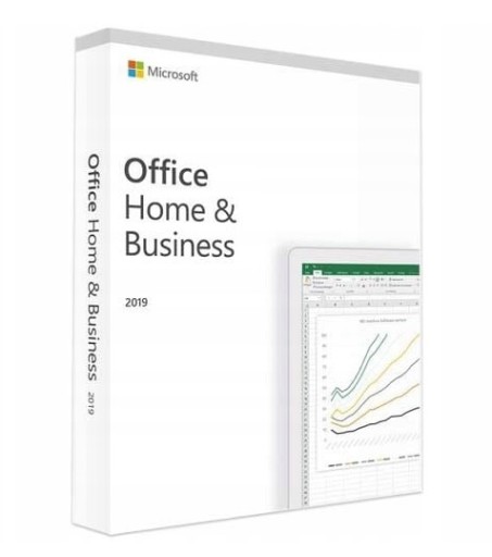 Microsoft Office 2019 Home&Business - LICENCJA PUDEŁKOWA