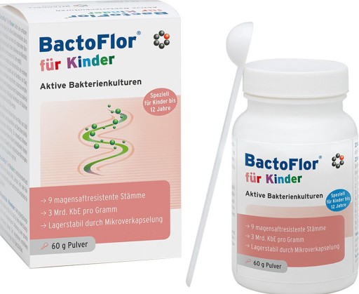 INTERCELL PROBIOTYK DLA DZIECI BACTOFLOR 60 GRAMc
