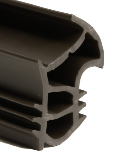 USZCZELKA DRZWI METALOWE ZEWNĘTRZNE WEJŚCIOWE OŚCIEŻNICA PRÓG BRĄZOWA 6 mb