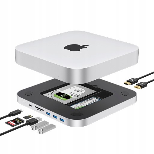 Stacja dokująca Mac Mini M1 M2 Studio Nvme HDMI
