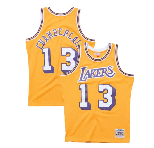 Wilt Chamberlain Seria retro koszulek do koszykówki