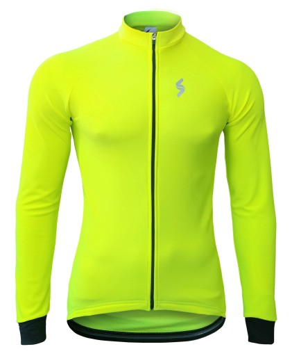 BLUZA ROWEROWA -Ocieplana PRO FLUO -VIKASPORT -3XL