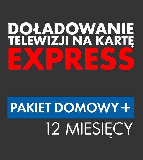 Doładowanie TNK Pakiet DOMOWY+ 12M