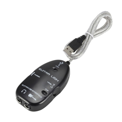 Gitarowy Interfejs USB Audio adapter gitara laptop