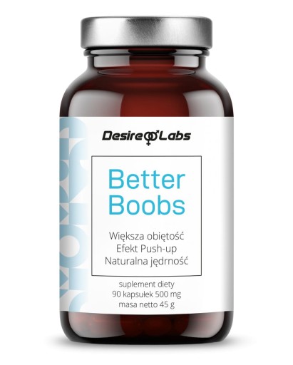 BETTER BOOBS JĘDRNE PIERSI PUSH UP 90 KAPS
